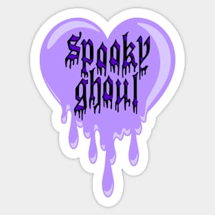 Spooky Ghoul Sticker